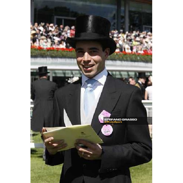 trainer Marco Botti at Royal Ascot Ascot, 19th june 2008 ph. Stefano Grasso