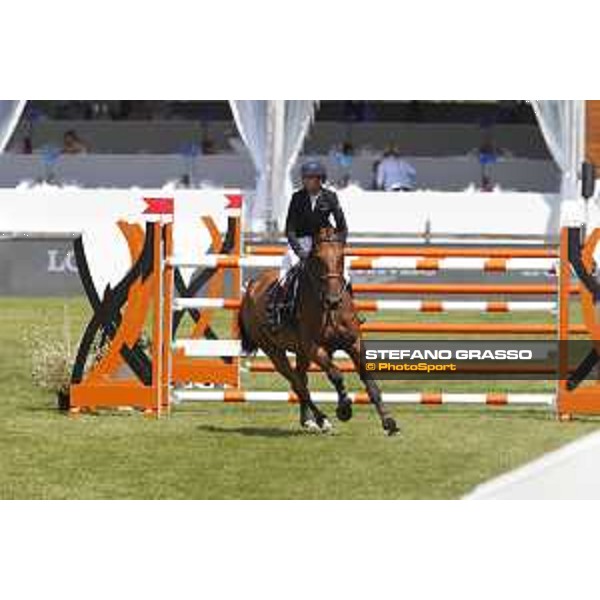 LGCT of Chantilly - Class 6 - Jane Richard Philips (SUI) on Izmir van de Bayenne - Chantilly, , 15 July 2018 - ph.Stefano Grasso/LGCT