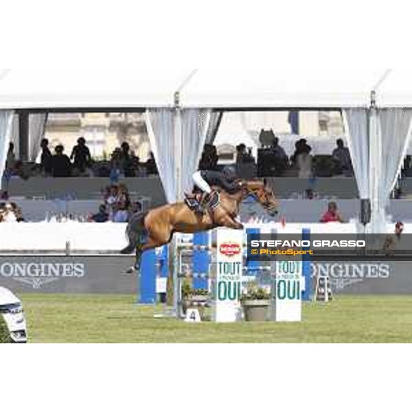 LGCT of Chantilly - Class 6 - Jane Richard Philips (SUI) on Izmir van de Bayenne - Chantilly, , 15 July 2018 - ph.Stefano Grasso/LGCT