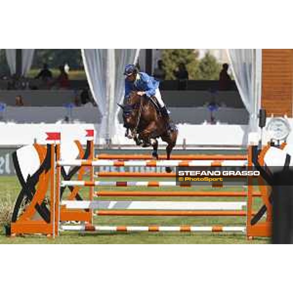 LGCT of Chantilly - Class 6 - Christian Ahlmann (GER) on Take A Chance on me Z - Chantilly, , 15 July 2018 - ph.Stefano Grasso/LGCT