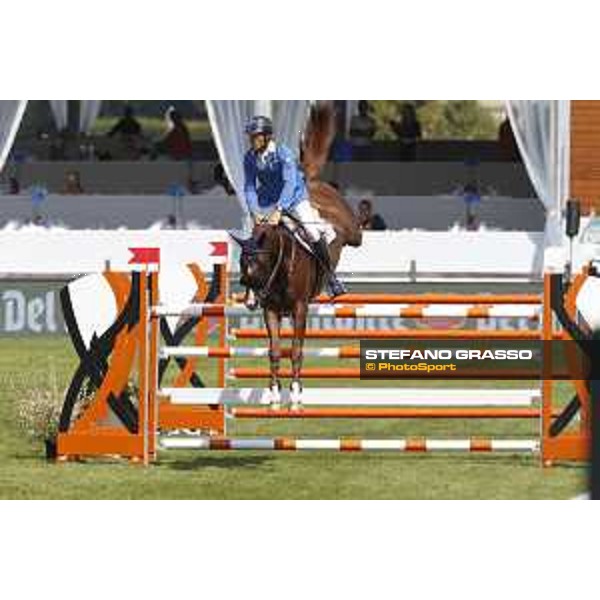 LGCT of Chantilly - Class 6 - Christian Ahlmann (GER) on Take A Chance on me Z - Chantilly, , 15 July 2018 - ph.Stefano Grasso/LGCT