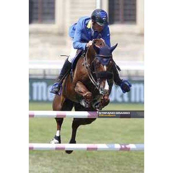 LGCT of Chantilly - Class 6 - Christian Ahlmann (GER) on Take A Chance on me Z - Chantilly, , 15 July 2018 - ph.Stefano Grasso/LGCT
