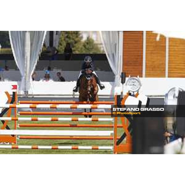 LGCT of Chantilly - Class 6 - Lauren Hough (USA) on Papa Roach - Chantilly, , 15 July 2018 - ph.Stefano Grasso/LGCT