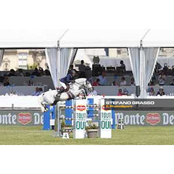 LGCT of Chantilly - Class 6 - Martin Fuchs (SUI) on Clooney 51 - Chantilly, , 15 July 2018 - ph.Stefano Grasso/LGCT