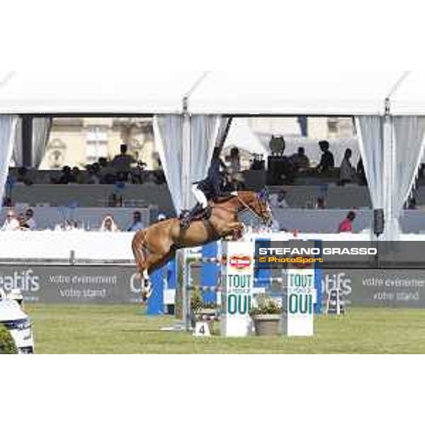 LGCT of Chantilly - Class 6 - Martin Fuchs (SUI) on Clooney 51 - Chantilly, , 15 July 2018 - ph.Stefano Grasso/LGCT