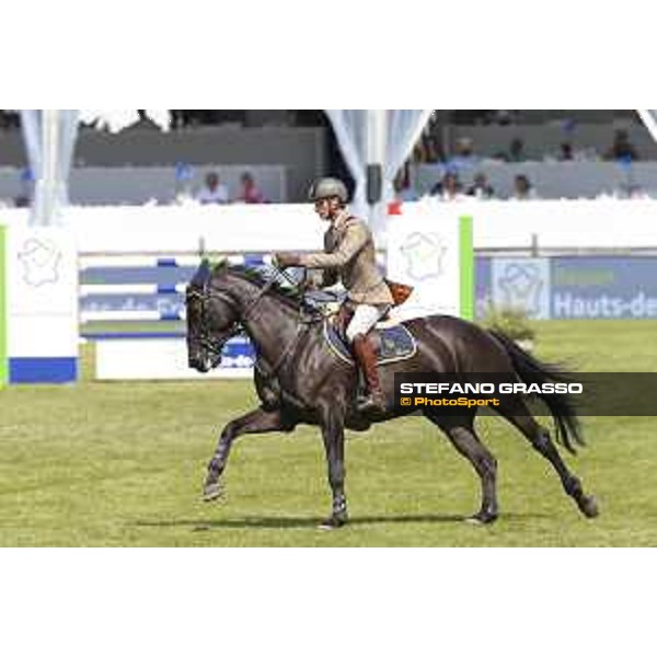 LGCT of Chantilly - Class 6 - Alberto Zorzi (ITA) on Viceversa de la Roque - Chantilly, , 15 July 2018 - ph.Stefano Grasso/LGCT