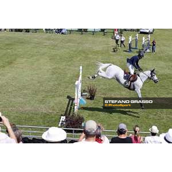 LGCT of Chantilly - Class 6 - Martin Fuchs (SUI) on Clooney 51 - Chantilly, , 15 July 2018 - ph.Stefano Grasso/LGCT