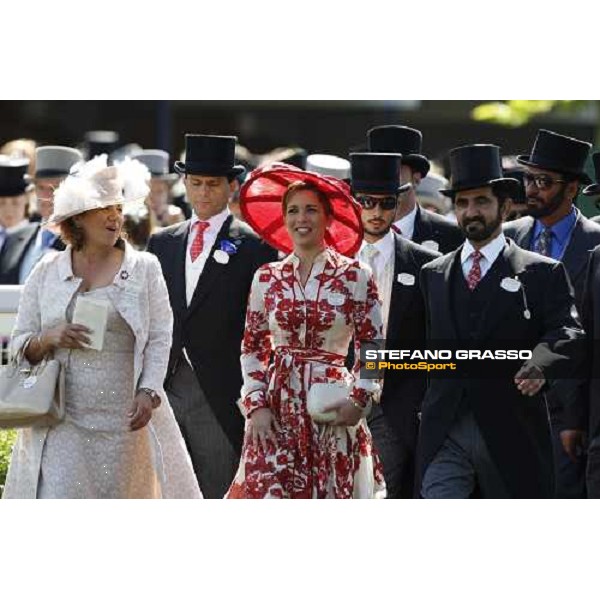 Royal Ascot - Ladies\' Day - Princess Haya and Sheikh Mohamed Ascot, 19th june 2008 ph. Stefano Grasso