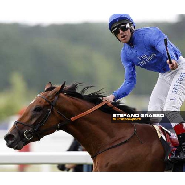 Frankie Dettori on Campanologist wins the King Edward VII Stakes Ascot, 4th day, 20th june 2008 ph. Stefano Grasso