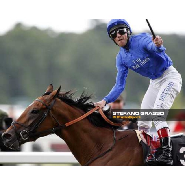 Frankie Dettori on Campanologist wins the King Edward VII Stakes Ascot, 4th day, 20th june 2008 ph. Stefano Grasso