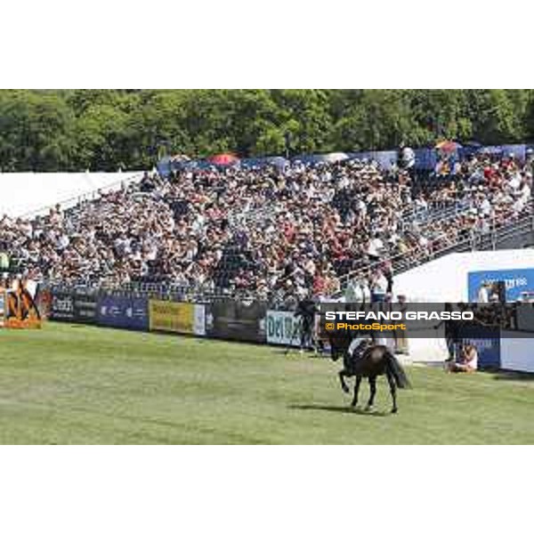 LGCT of Chantilly - Class 6 - Penelope Leprevost (FRA) on Valdelamadre Clooney - Chantilly, , 15 July 2018 - ph.Stefano Grasso/LGCT