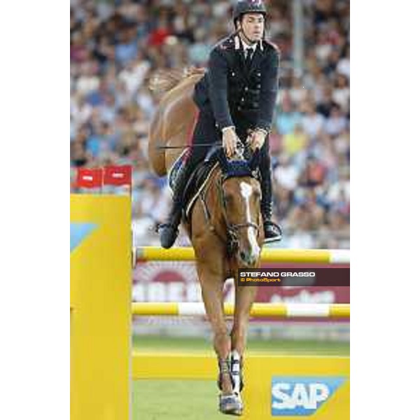 CHIO of Aachen - Mercedes Nations Cup - Emanuele Gaudiano on Chalou - Aachen, , 19 July 2018 - ph.Stefano Grasso