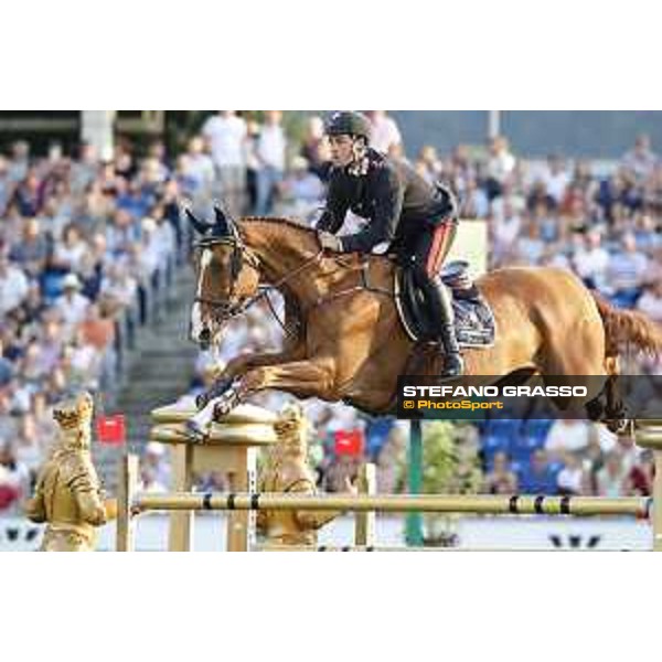 CHIO of Aachen - Mercedes Nations Cup - Emanuele Gaudiano on Chalou - Aachen, , 19 July 2018 - ph.Stefano Grasso