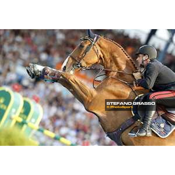CHIO of Aachen - Mercedes Nations Cup - Emanuele Gaudiano on Chalou - Aachen, , 19 July 2018 - ph.Stefano Grasso