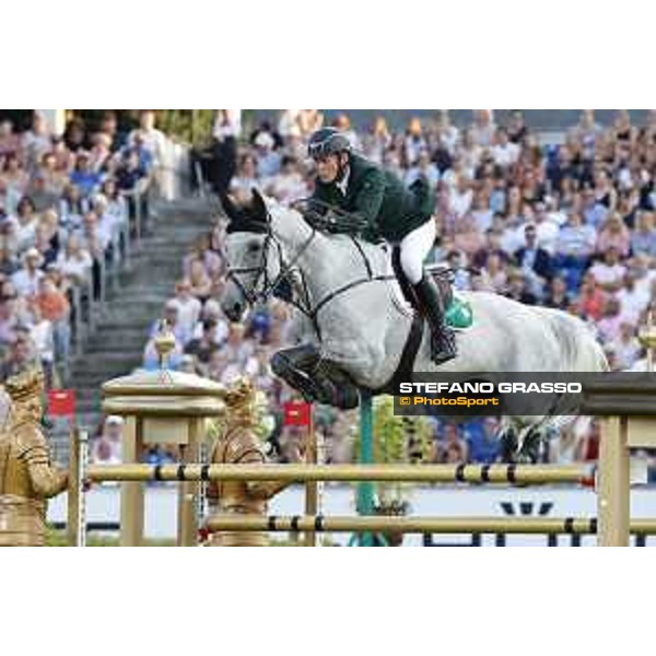 CHIO of Aachen - Mercedes Nations Cup - Cameron Hanley (IRL) on Quirex - Aachen, , 19 July 2018 - ph.Stefano Grasso