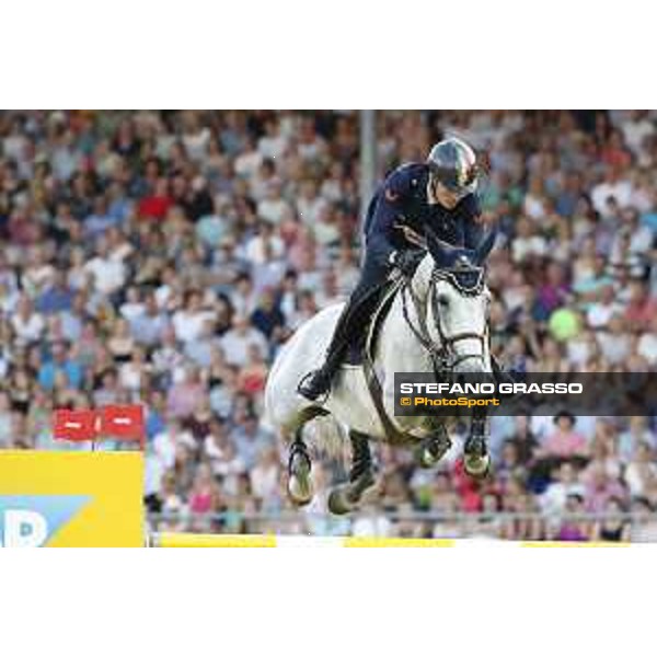 CHIO of Aachen - Mercedes Nations Cup - Lorenzo de Luca (ITA) on Irenice Horta - Aachen, , 19 July 2018 - ph.Stefano Grasso