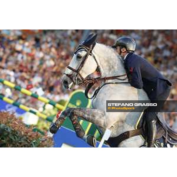 CHIO of Aachen - Mercedes Nations Cup - Lorenzo de Luca (ITA) on Irenice Horta - Aachen, , 19 July 2018 - ph.Stefano Grasso