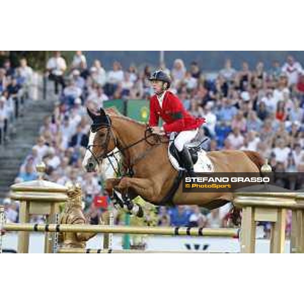 CHIO of Aachen - Mercedes Nations Cup - Marcus Ehing on Pret A Tout - Aachen, , 19 July 2018 - ph.Stefano Grasso