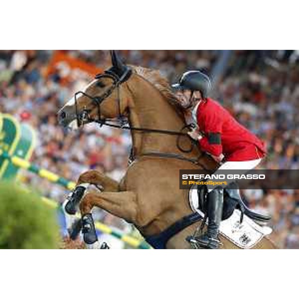 CHIO of Aachen - Mercedes Nations Cup - Marcus Ehing on Pret A Tout - Aachen, , 19 July 2018 - ph.Stefano Grasso