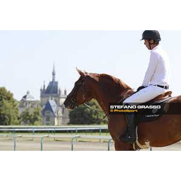 LGCT of Chantilly - Behind the scenes - Harrie Smolders (NED) and Emerald - Chantilly, , 15 July 2018 - ph.Stefano Grasso/LGCT