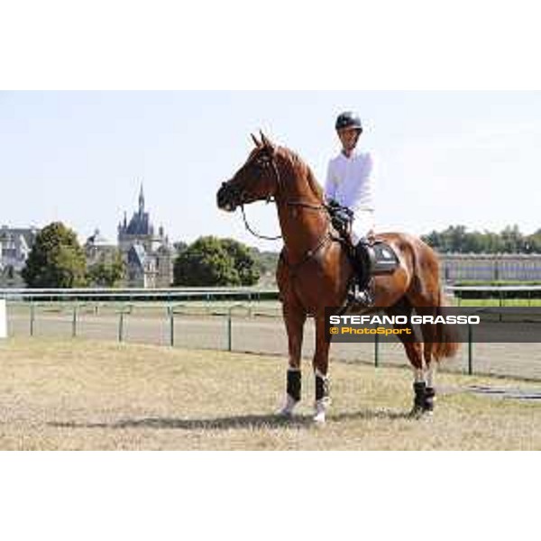 LGCT of Chantilly - Behind the scenes - Harrie Smolders (NED) and Emerald - Chantilly, , 15 July 2018 - ph.Stefano Grasso/LGCT