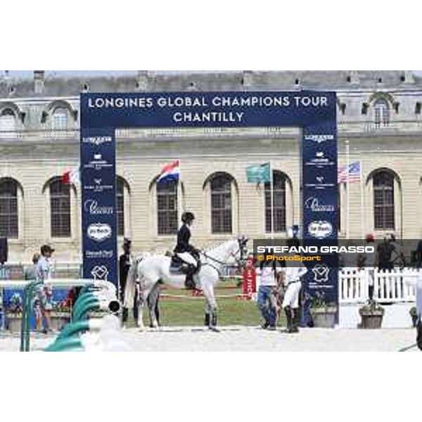 LGCT of Chantilly - Behind the scenes - Harrie Smolders (NED) and Jennifer Gates (USA) - Chantilly, , 15 July 2018 - ph.Stefano Grasso/LGCT