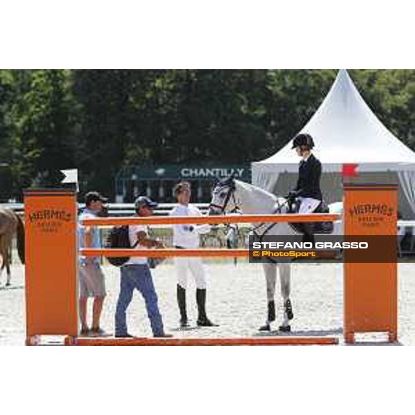 LGCT of Chantilly - Behind the scenes - Harrie Smolders (NED) and Jennifer Gates (USA) - Chantilly, , 15 July 2018 - ph.Stefano Grasso/LGCT