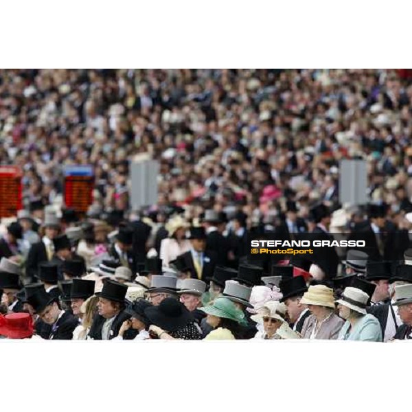 Royal Ascot - 4th day - Top hats and fashion hats in the Royal Enclosure Ascot, 20th june 2008 ph. Stefano Grasso