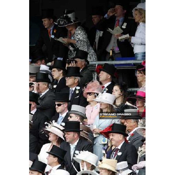 Royal Ascot - 4th day - the racegoers in the Royal Enclosure Ascot, 20th june 2008 ph. Stefano Grasso