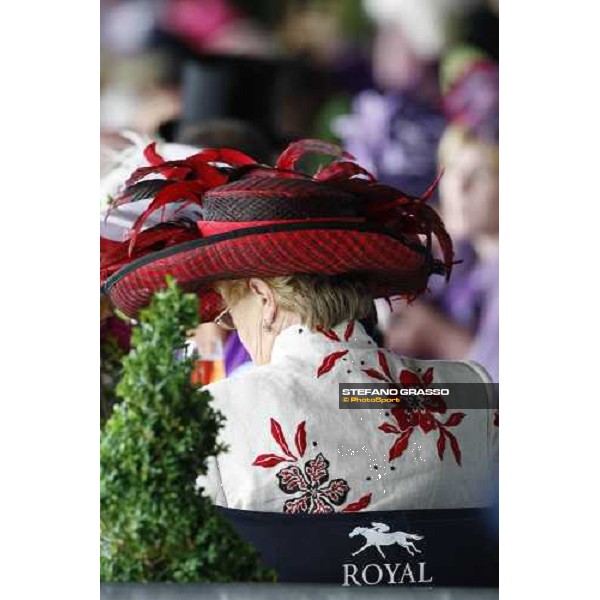 Royal Ascot - 4th day - fashion hats and top hats in the Royal Enclosure Ascot, 20th june 2008 ph. Stefano Grasso