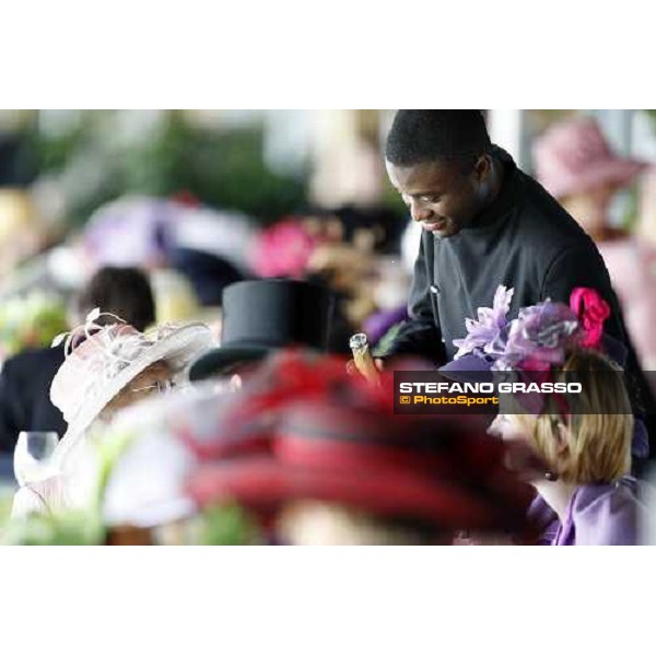Royal Ascot - 4th day - fashion hats and top hats in the Royal Enclosure Ascot, 20th june 2008 ph. Stefano Grasso