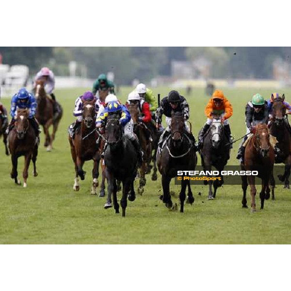 Royal Ascot - 5th day - Seb Sanders on Kingsgate Native wins the Golden Jubilee Stakes Ascot, 20th june 2008 ph. Stefano Grasso