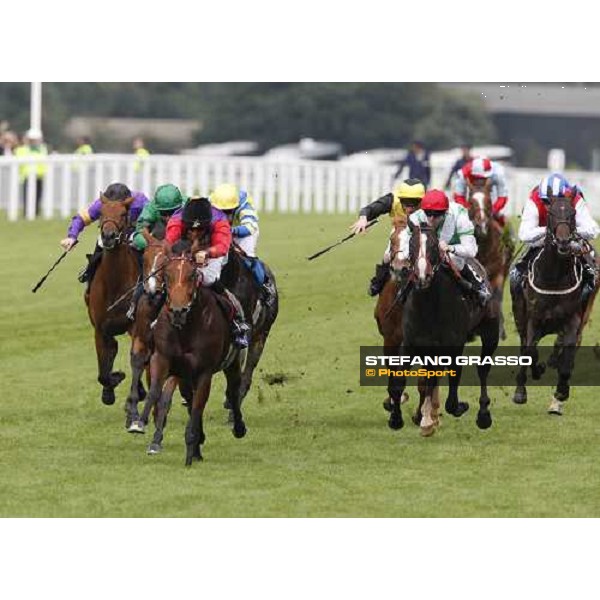 Royal Ascot - 5th day - Richard Hughes on Free Agent after wins the Chesham Stakes Ascot, 20th june 2008 ph. Stefano Grasso