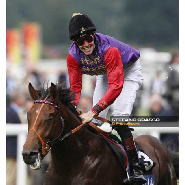 Royal Ascot - 5th day - Richard Hughes on Free Agent after wins the Chesham Stakes Ascot, 20th june 2008 ph. Stefano Grasso