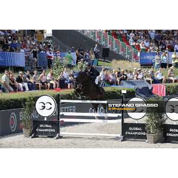 LGCT of Berlin - Class 3 - Holger Wulschner (GER) on BSC Skipper - Berlin, Sommergarten, 28 July 2018 - ph.Stefano Grasso/LGCT