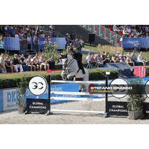 LGCT of Berlin - Class 3 - Emanuele Gaudiano on Caspar 232 - Berlin, Sommergarten, 28 July 2018 - ph.Stefano Grasso/LGCT