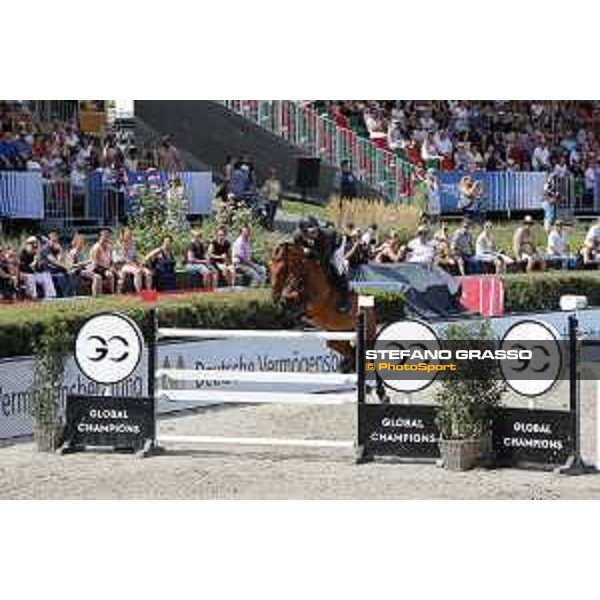 LGCT of Berlin - Class 3 - Daniel Bluman (ISR) on Bacara d?Archonfosse - Berlin, Sommergarten, 28 July 2018 - ph.Stefano Grasso/LGCT