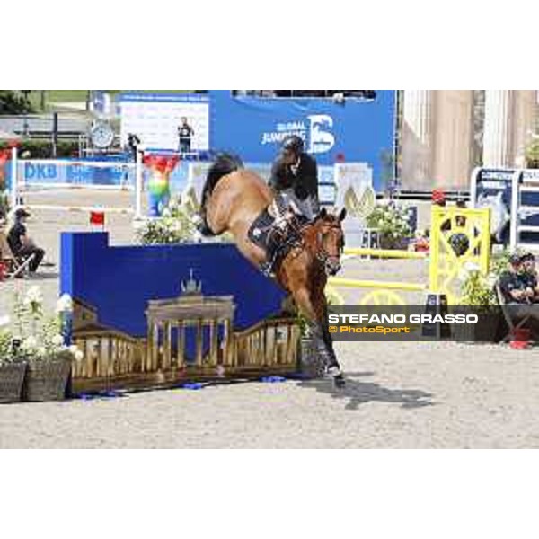 LGCT of Berlin - Class 3 - Daniel Bluman (ISR) on Bacara d?Archonfosse - Berlin, Sommergarten, 28 July 2018 - ph.Stefano Grasso/LGCT