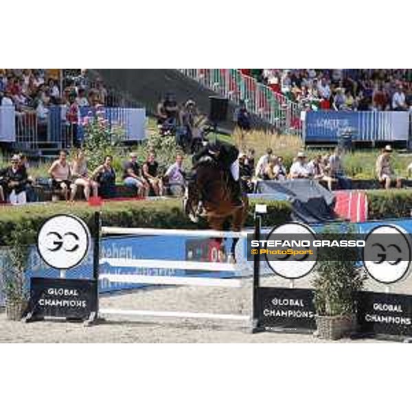 LGCT of Berlin - Class 3 - Gerco Schroder (NED) on Glock\'s Zaranza - Berlin, Sommergarten, 28 July 2018 - ph.Stefano Grasso/LGCT