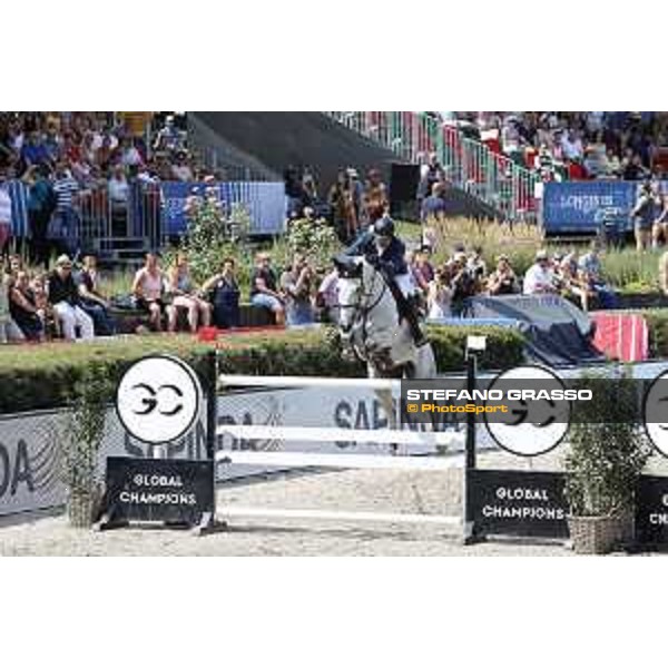 LGCT of Berlin - Class 3 - Romain Duguet (SUI) on Calder - Berlin, Sommergarten, 28 July 2018 - ph.Stefano Grasso/LGCT