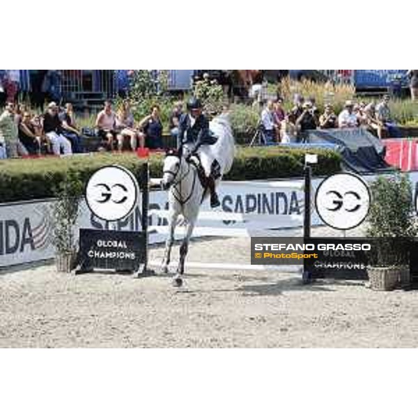 LGCT of Berlin - Class 3 - Romain Duguet (SUI) on Calder - Berlin, Sommergarten, 28 July 2018 - ph.Stefano Grasso/LGCT