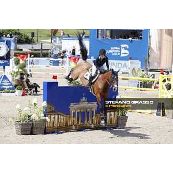 LGCT of Berlin - Class 3 - Jessica Springsteen (USA) on RMF Swinny du Parc - Berlin, Sommergarten, 28 July 2018 - ph.Stefano Grasso/LGCT