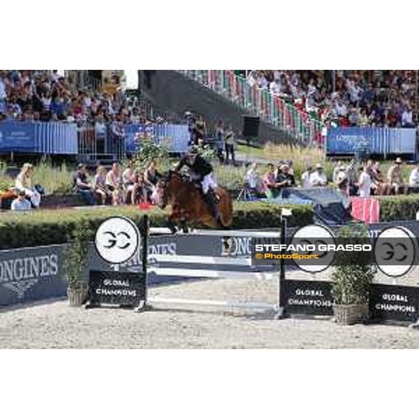 LGCT of Berlin - Class 3 - Kevin Staut (FRA) on For Joy van t Zorgvliet HDC - Berlin, Sommergarten, 28 July 2018 - ph.Stefano Grasso/LGCT