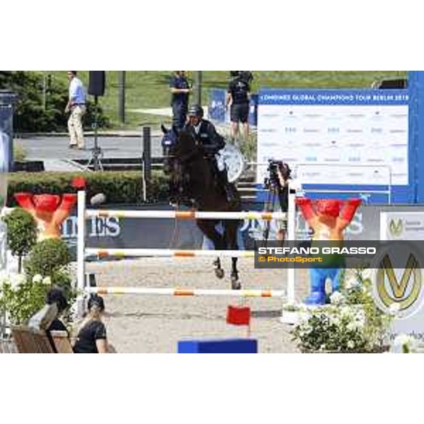 LGCT of Berlin - Class 3 - Holger Wulschner (GER) on BSC Skipper - Berlin, Sommergarten, 28 July 2018 - ph.Stefano Grasso/LGCT