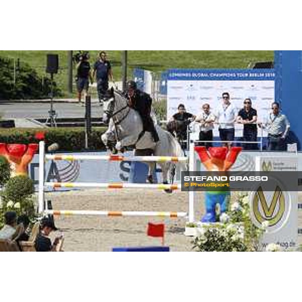 LGCT of Berlin - Class 3 - Emanuele Gaudiano on Caspar 232 - Berlin, Sommergarten, 28 July 2018 - ph.Stefano Grasso/LGCT