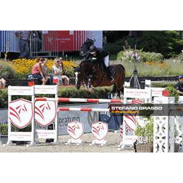 LGCT of Berlin - Class 3 - Gerco Schroder (NED) on Glock\'s Zaranza - Berlin, Sommergarten, 28 July 2018 - ph.Stefano Grasso/LGCT