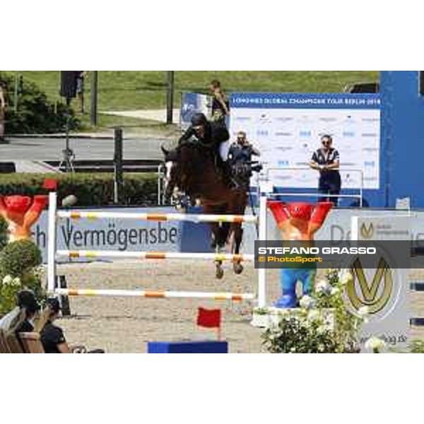 LGCT of Berlin - Class 3 - Gerco Schroder (NED) on Glock\'s Zaranza - Berlin, Sommergarten, 28 July 2018 - ph.Stefano Grasso/LGCT