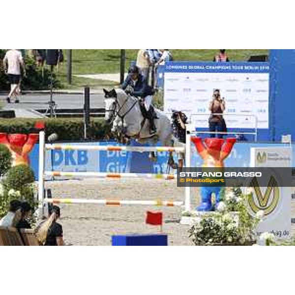 LGCT of Berlin - Class 3 - Romain Duguet (SUI) on Calder - Berlin, Sommergarten, 28 July 2018 - ph.Stefano Grasso/LGCT