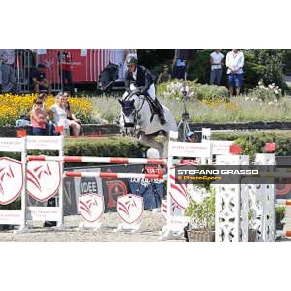 LGCT of Berlin - Class 3 - Emil Hallundbaek (DEN) on Dazermie - Berlin, Sommergarten, 28 July 2018 - ph.Stefano Grasso/LGCT