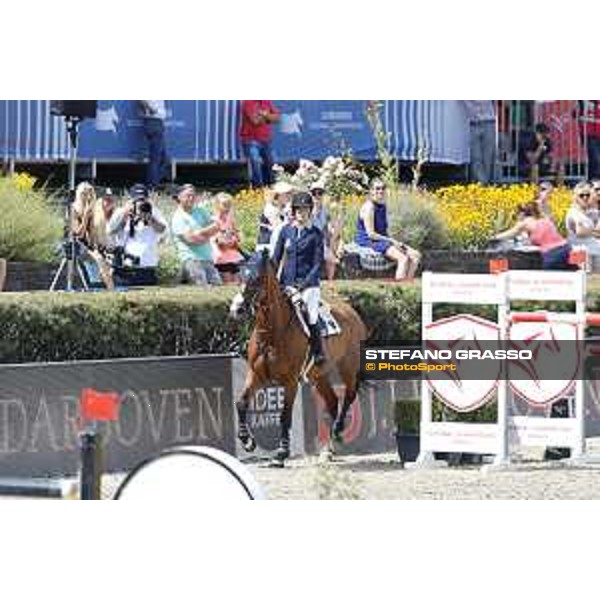 LGCT of Berlin - Class 3 - Jessica Springsteen (USA) on RMF Swinny du Parc - Berlin, Sommergarten, 28 July 2018 - ph.Stefano Grasso/LGCT
